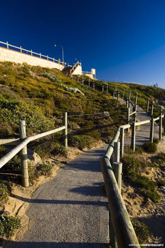 Path at Bennion Beach