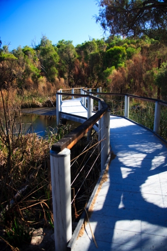 Foot Bridge at Loch McNess