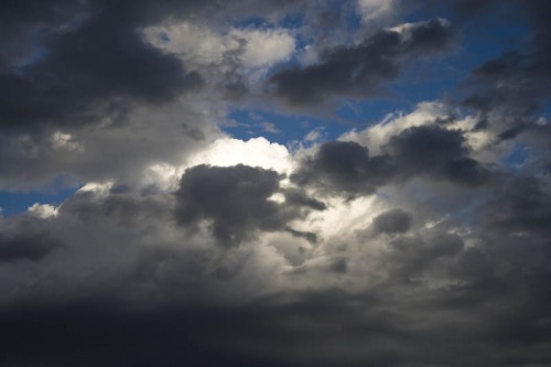 Various clouds above Bennion Beach