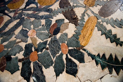 Mosaic near Tuart Lawn